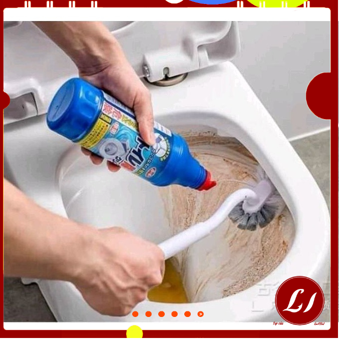 Chai NƯỚC TẨY TOILET NHẬT 500ml sạch sẽ, diệt khuẩn- ND