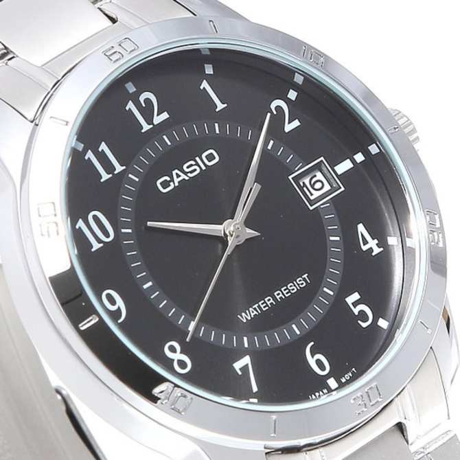 Đồng hồ nam CASIO chính hãng MTP-V004, dây kim loại