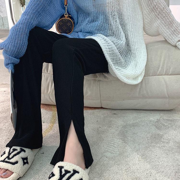 ∋☢♗Quần dài nữ ống rộng thời trang cá tính