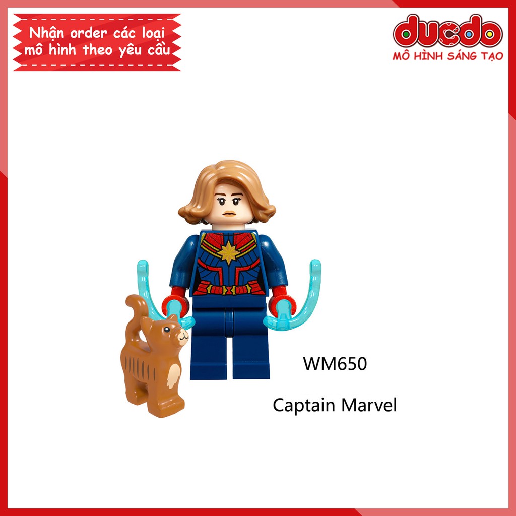 Minifigures siêu anh hùng Iron Man Avenger End Game - Đồ chơi Lắp ghép Xếp hình Mô hình Mini Super Hero WM6055 EndGame