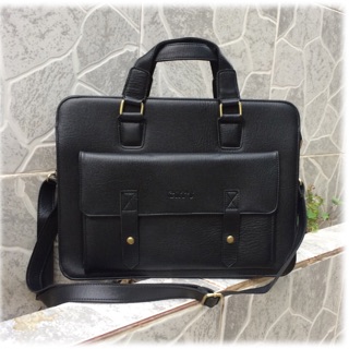 Cặp xách đa năng nam nữ cao cấp- Đen