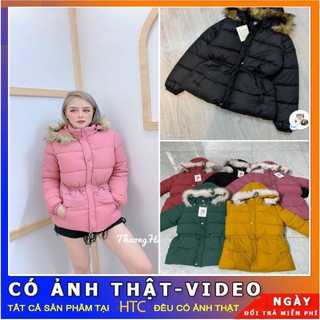 Áo phao áo khoác phao nữ- áo phao rút eo siêu hót (áo rút )