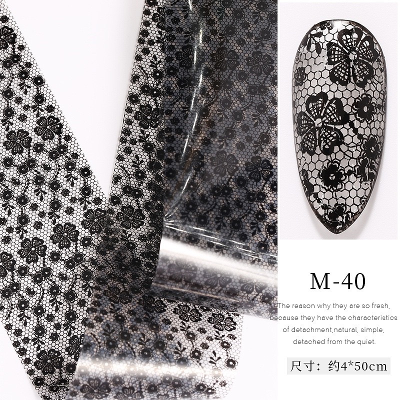 Foi ren -phoi ren trang trí móng