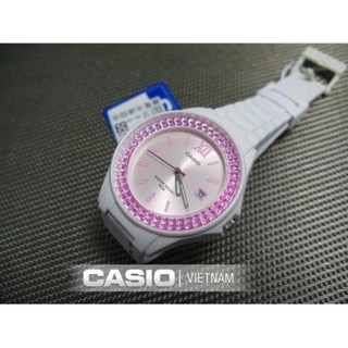 Đồng hồ nữ dây nhựa Casio LX-500H-2BVDF