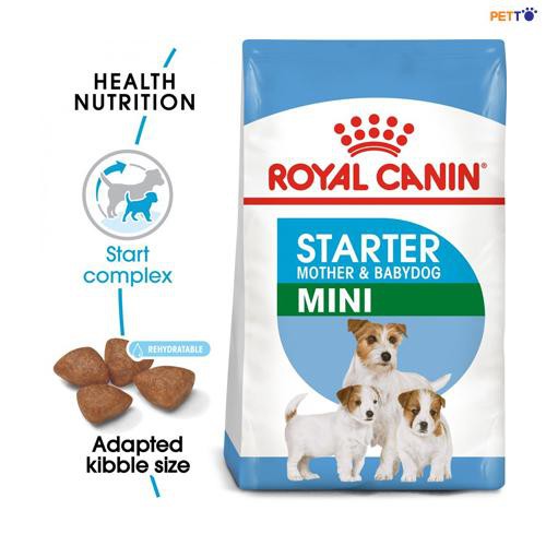 ROYAL CANIN MINI STARTER MOTHER &amp; BABYDOG 1kg, thức ăn cho chó đang mang thai và cho con bú  chó con dưới 2 tháng tuổi