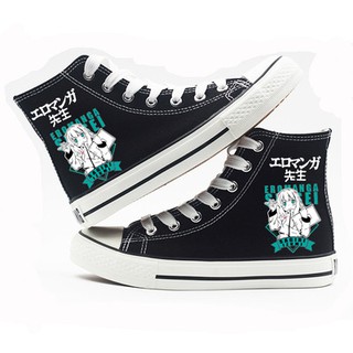 Giày Thể Thao Cổ Cao Anime Eromanga Sensei