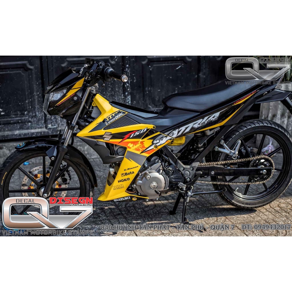 TEM RỜI RAIDER FI - VÀNG ĐEN