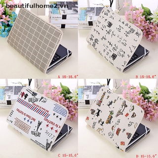 Túi Đựng laptop 14 / 15.6 / 15 inch Vải cotton Họa Tiết Dễ Thương