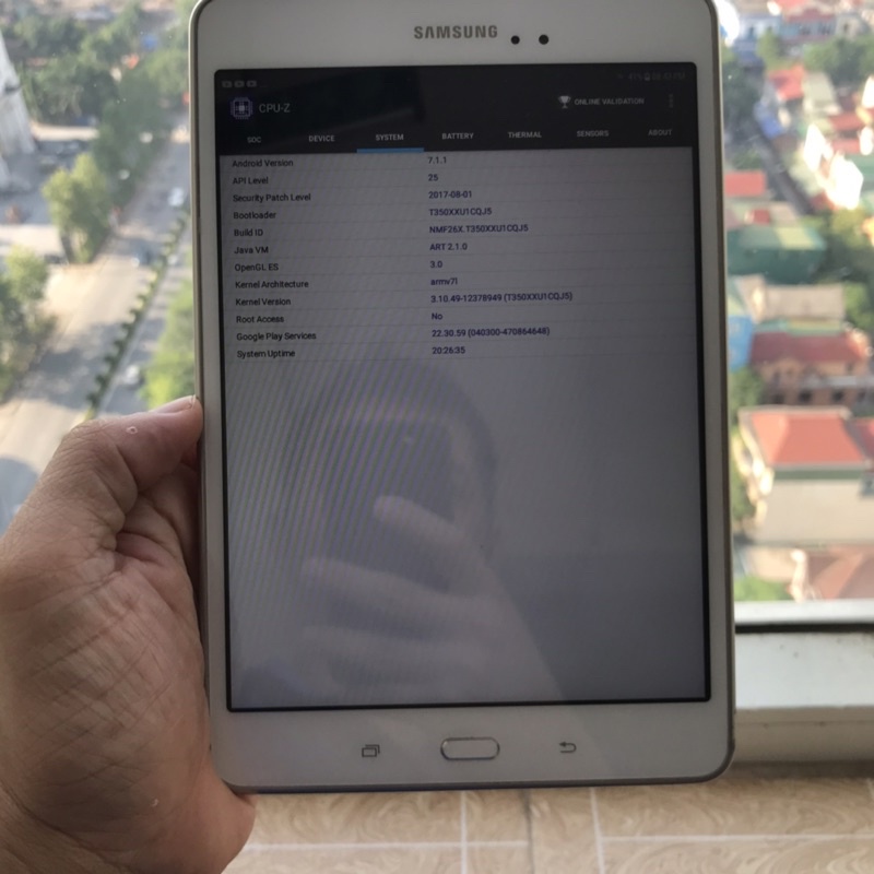 Máy tính bảng Samsung Galaxy tab A 8.0 ram 1.5Gb+16Gb-tặng kèm bao da