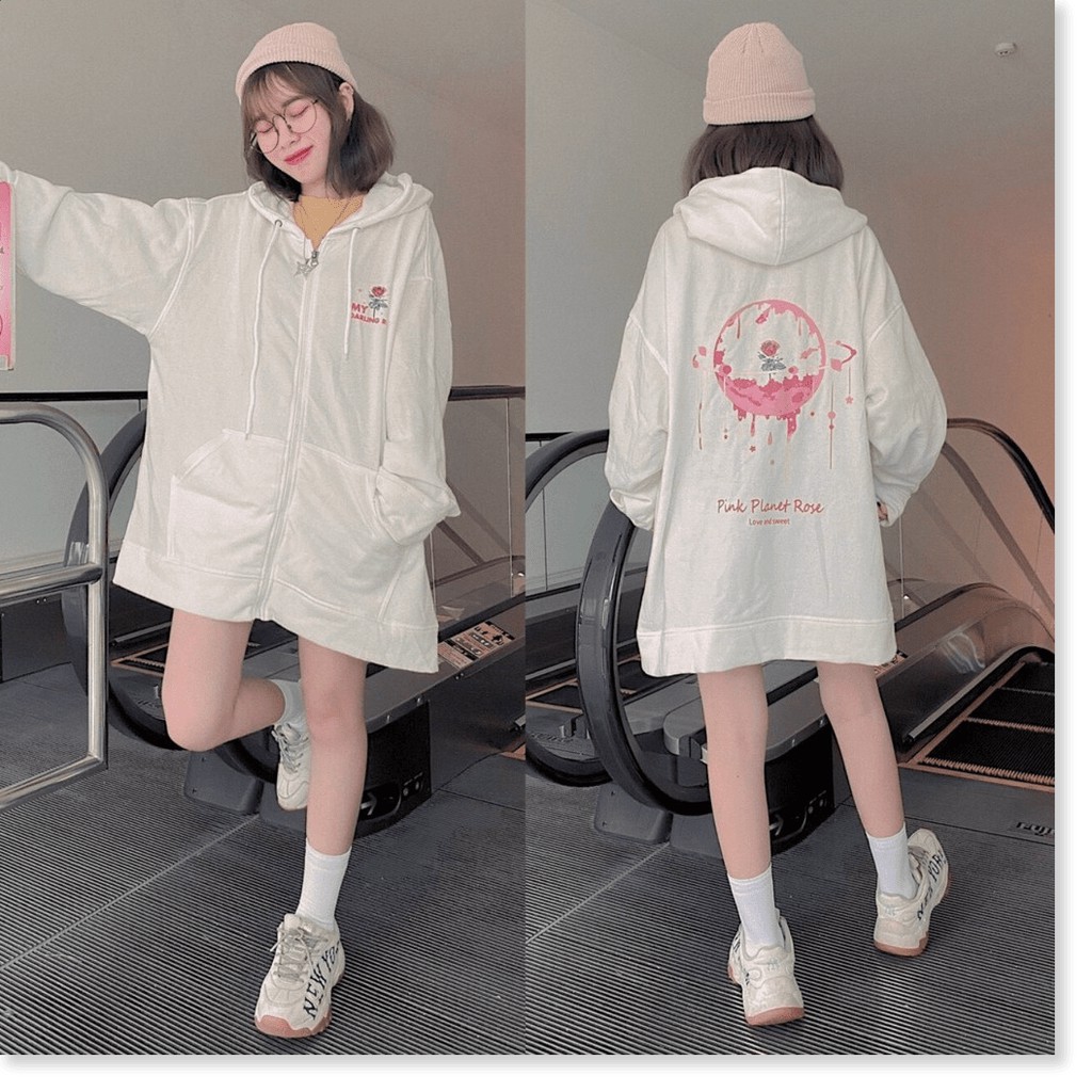 ÁO KHOÁC HOODIES DÂY KÉO NỮ XINH XẮN,CHẤT KIỆU VÃI THOÁNG MÁT CHO MÙA HÈ THỜI TRANG MỚI KME