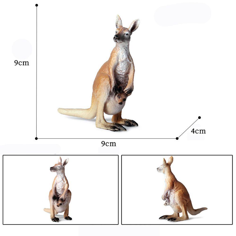 Mô Hình Kangaroo Sống Động Giáo Dục Sớm Cho Bé