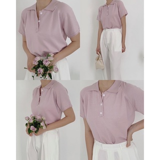 Áo Len Polo Nữ Basic Maisone | 2180 | Lana Official