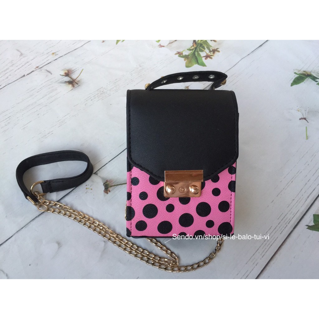 TÚI ĐỰNG ĐIỆN THOẠI CHẤM BI