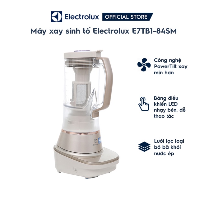 [Mã ELHA22 giảm 5% đơn 300K] Máy xay sinh tố Electrolux E7TB1-84SM