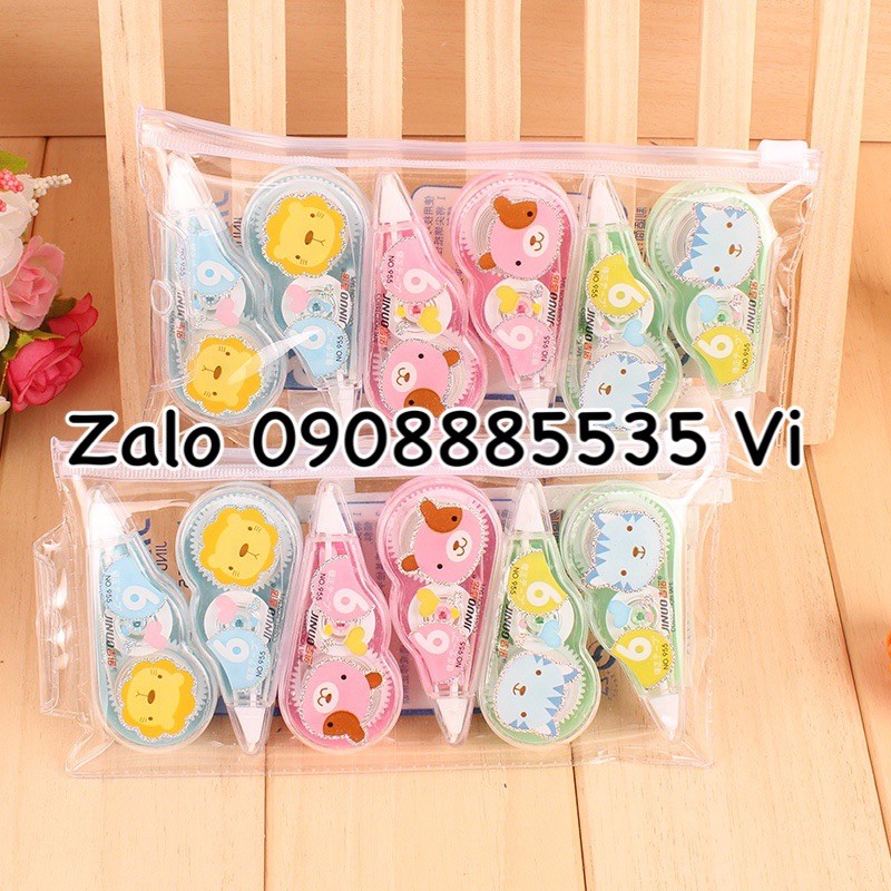 Bút xoá kéo hình hoạ tiết cute - 1 cái 9.000