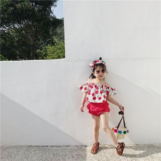 Sét Áo cherry mẹ và con