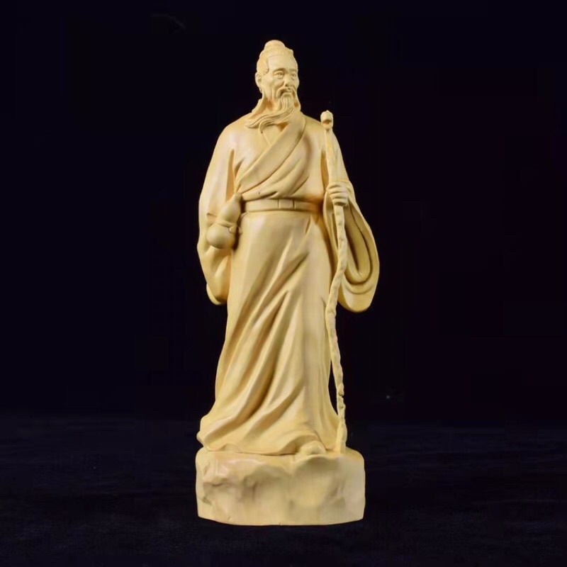 Tượng gỗ : Thần Y Hoa Đà.