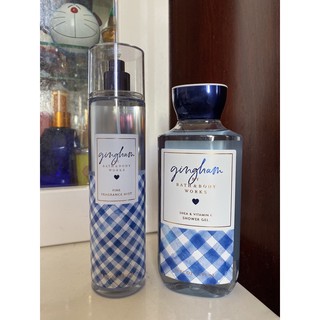 BILL US - Bộ sản phẩm Set 2 chai Gingham fullsize của Bath and body works