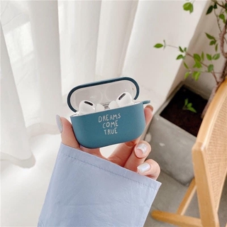 Case airpod/hộp đựng tai nghe không dây siêu nhẹ và tiện lợi in slogan dễ thương