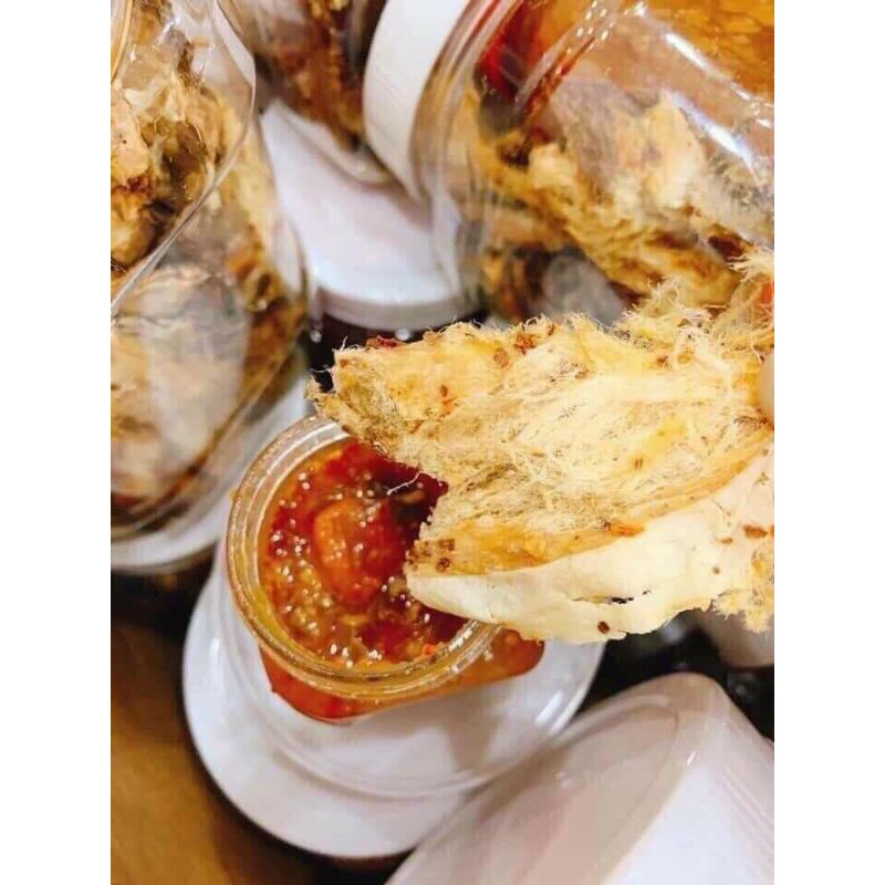 KHÔ CÁ ĐUỐI HỘP 350GR KÈM MẮM ME