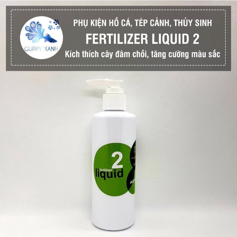 Phân nước thủy sinh - Fertilizer Liquid 1 và Liquid 2 phân nước Thủy Mộc