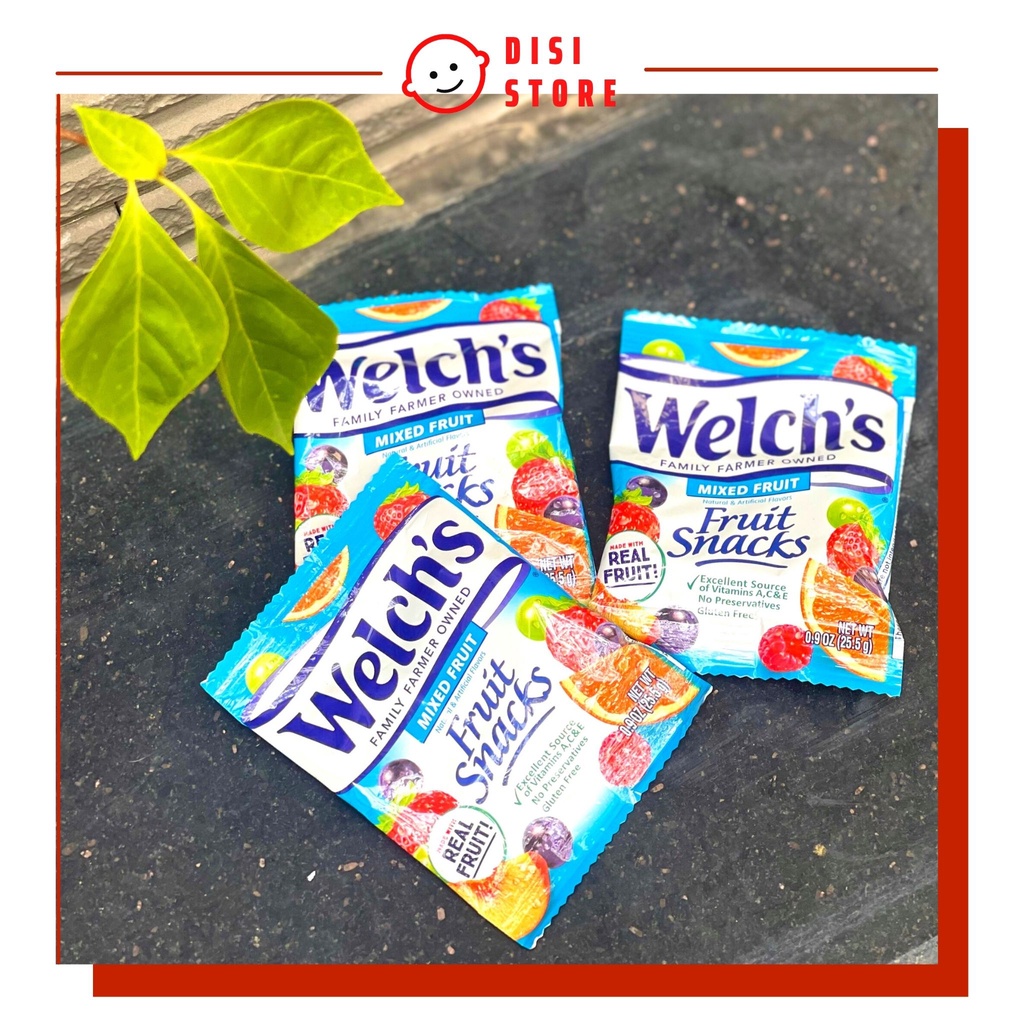 Kẹo Dẻo Trái Cây Hỗn Hợp Welch's Mixed Fruit - DISI
