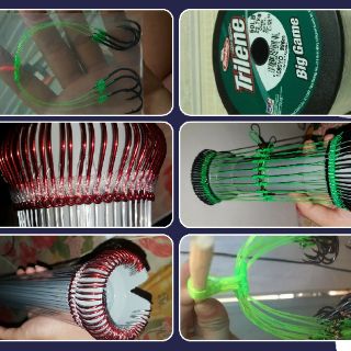 Chùm nho 6 lưỡi câu cá size số 18