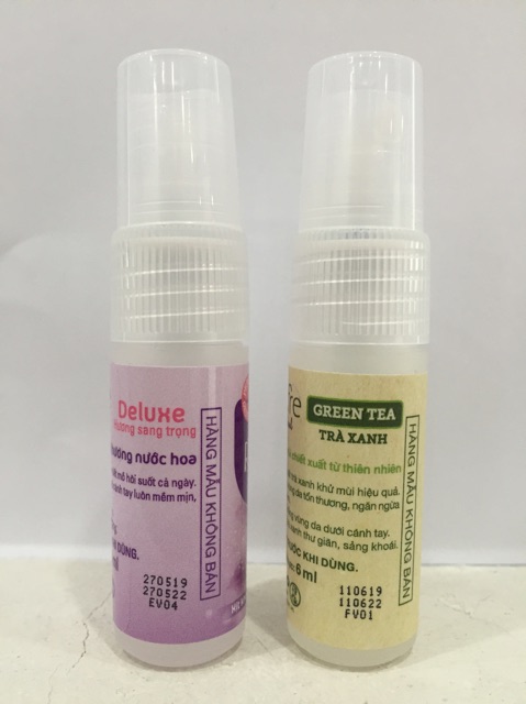 Xịt khử mùi Refre Natural hương nước hoa refre 6ml hương trà xanh (green tea) hoặc hương sang trọng (deluxe) | BigBuy360 - bigbuy360.vn