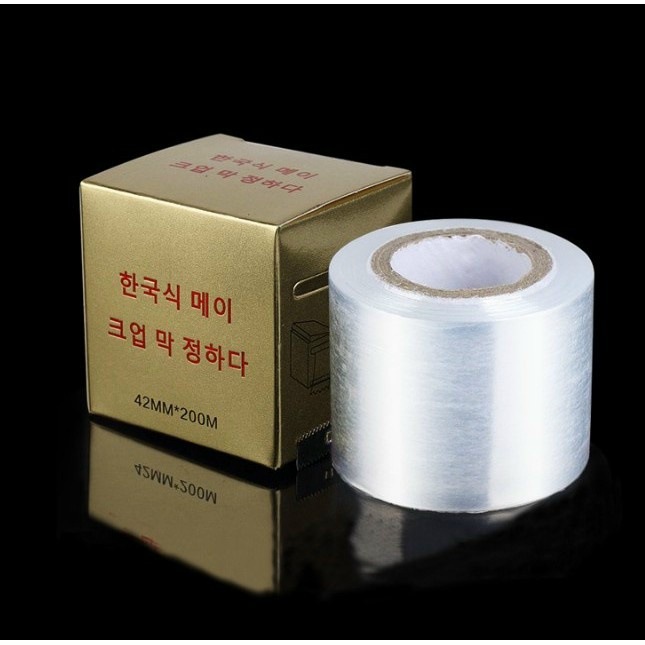 Màng Bọc Ủ Mi, Uốn Mi Tiện Dụng, Cuộn Nilon ủ Tê Lông Mày, Môi, Mí_Dụng Cụ Uốn Mi