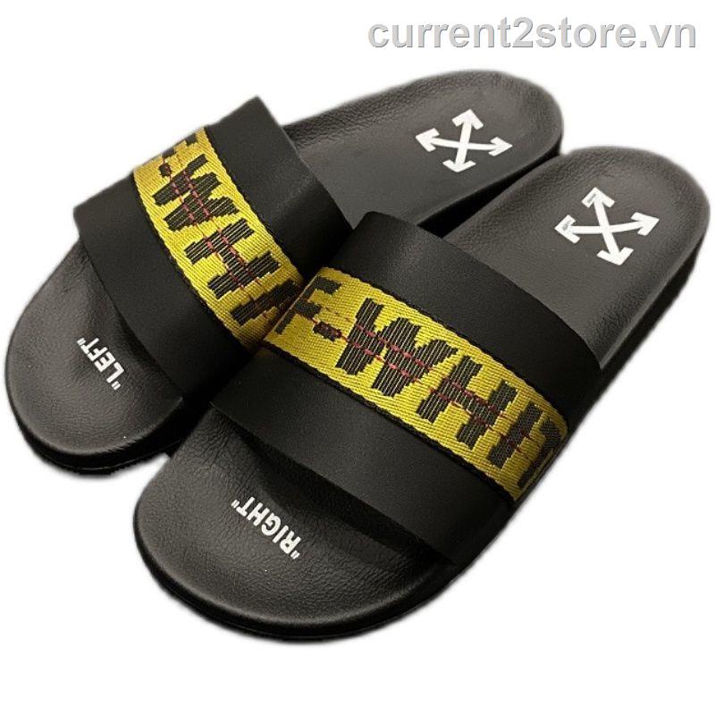 ✎Hàng Có Sẵn! Giày Sandal Off-White Đế Mềm Thời Trang Năng Động Cho Nữ