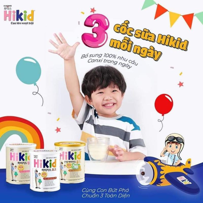 Sữa Hikid Premium 600g - [Tem Nhập khẩu Phương Linh]