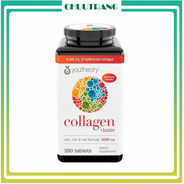 Collagen Mỹ Collagen Youtheory Advanced Type 1,2&3 - HÀNG CHUẨN