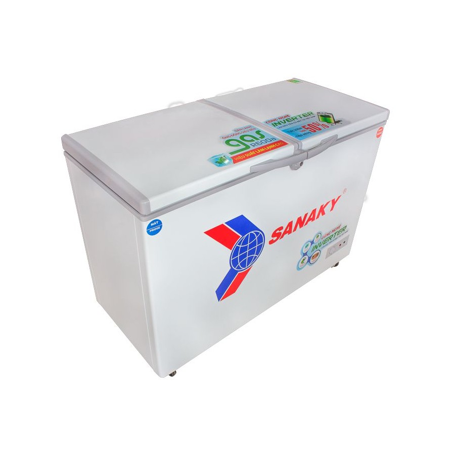 TỦ ĐÔNG INVERTER 250 LÍT SANAKY VH-2599A3 - 2 CÁNH,1 NGĂN ĐÔNG - DUNG TÍCH 208 LÍT