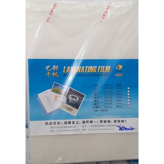 Giấy ép Plastic A4 - 70mic
