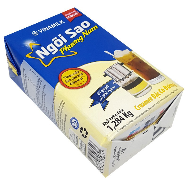 Sữa đặc Ngôi sao Phương Nam các xanh lá