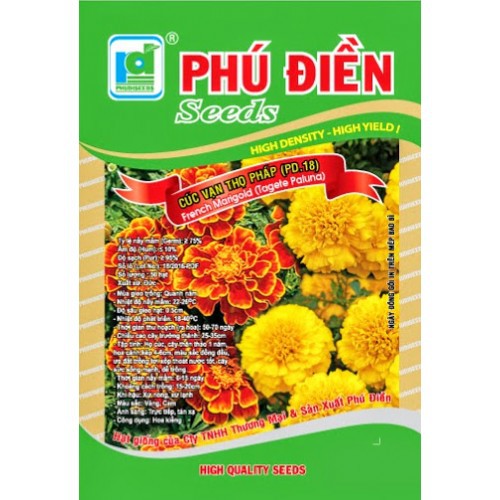 [Rẻ Vô Địch] hạt giống hoa Cúc vạn thọ Pháp