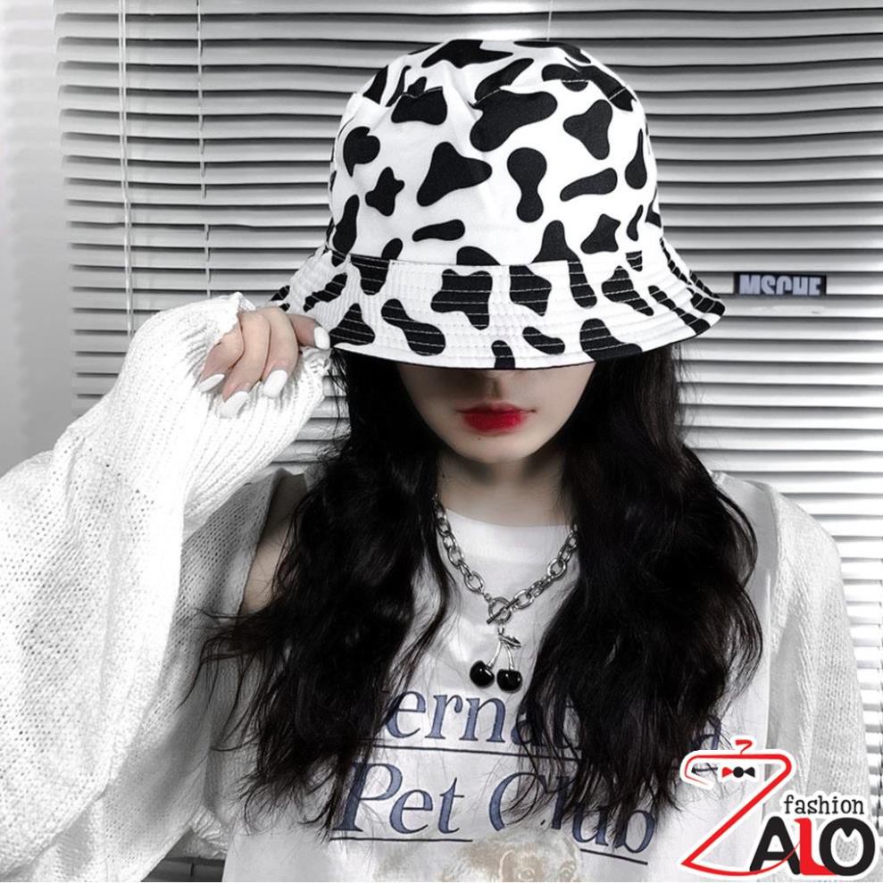 Mũ Bucket Bò Sữa Hot 2 mặt nam nữ nón tai bèo TB01 thêu đẹp nhiều màu sắc thời trang cá tính 👒 ༷