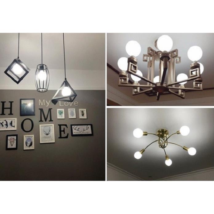 Bộ 20 bóng đèn Led thủy tinh đục G80 7w đui E27