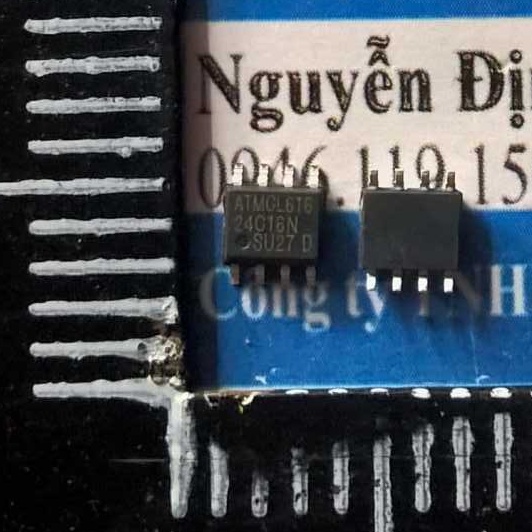 10 con AT24C16 24C16N 24C16 SOP-8 EPPROM IC chip nhớ EEPROM kde1591