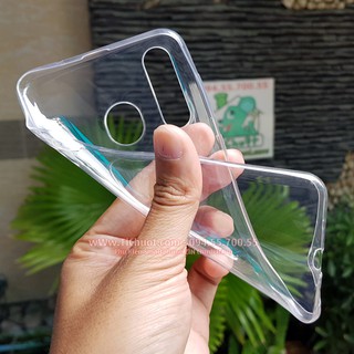 Ốp lưng Samsung A8s/ A9 Pro 2019 Silicon Dẻo Trong Suốt