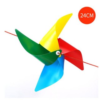 100 chong chóng nhựa 4 cánh 4 màu size 24cm