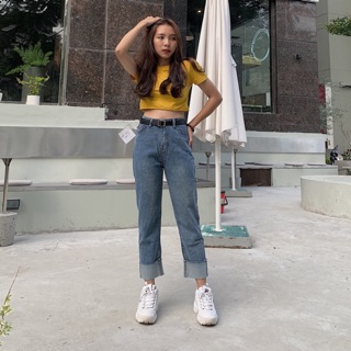 #Q797CS quần bò slim baggy jeans