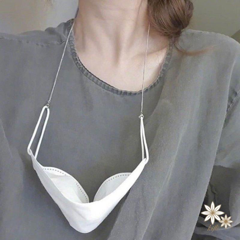 Dây Xích Kim Loại Đeo Mắt Kính Thời Trang