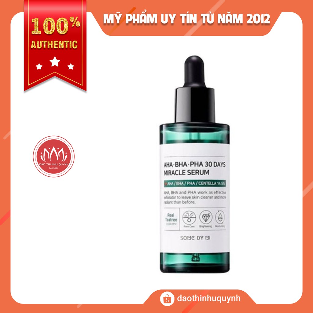 Tinh chất Serum Some By Mi AHA BHA PHA 30 Days Miracle some by me giúp ngăn ngừa và giảm mụn 50ml