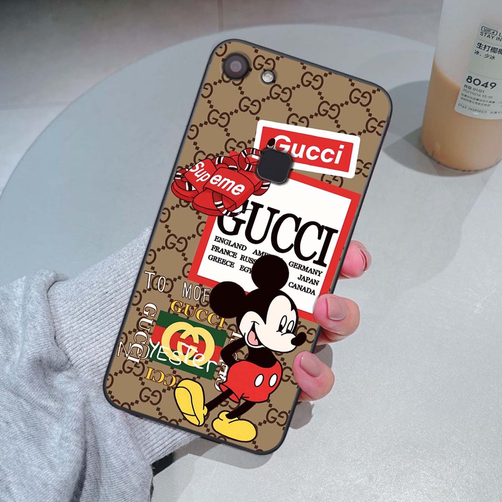 Ốp lưng Vivo V7 / V7 Plus hình thương hiệu, thời trang, cute, đáng yêu