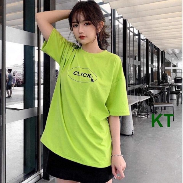 Áo phông Click chữ ngực KTH1019