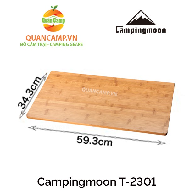 Phụ kiện mặt bàn gỗ tre Campingmoon T-2301