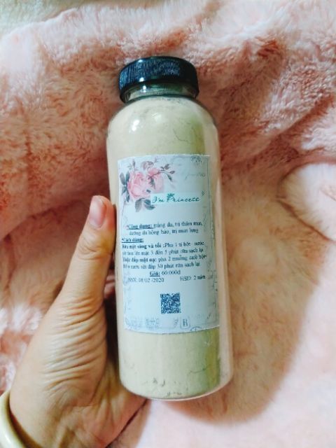 Bột Rửa mặt thảo dược organic