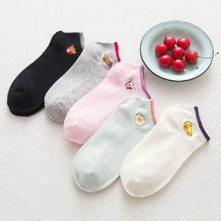 Tất cổ ngắn bắp bơ N.056