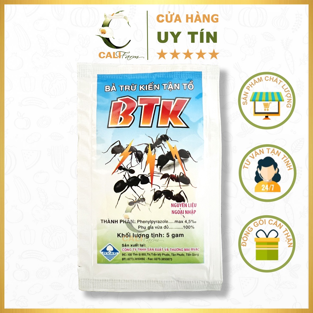 Bả trừ kiến tận tổ BTK (5g) hiệu quả an toàn cho môi trường